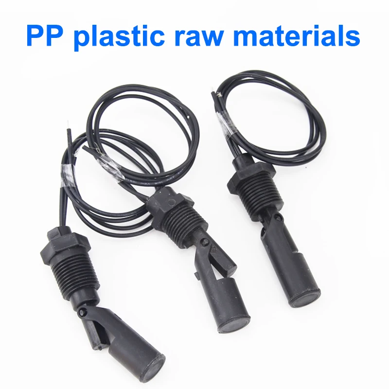 1Pc 12V-110V PP Plastic Ball Float Switch for Accurate Water Level Monitoring Liquid Level Sensor