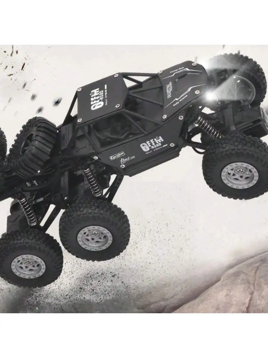 

Радиоуправляемая машинка 1:12, внедорожный краулер 6WD, пульт 2.4G, длина 38 см, идеальный подарок на День защиты детей и день рождения для мальчиков