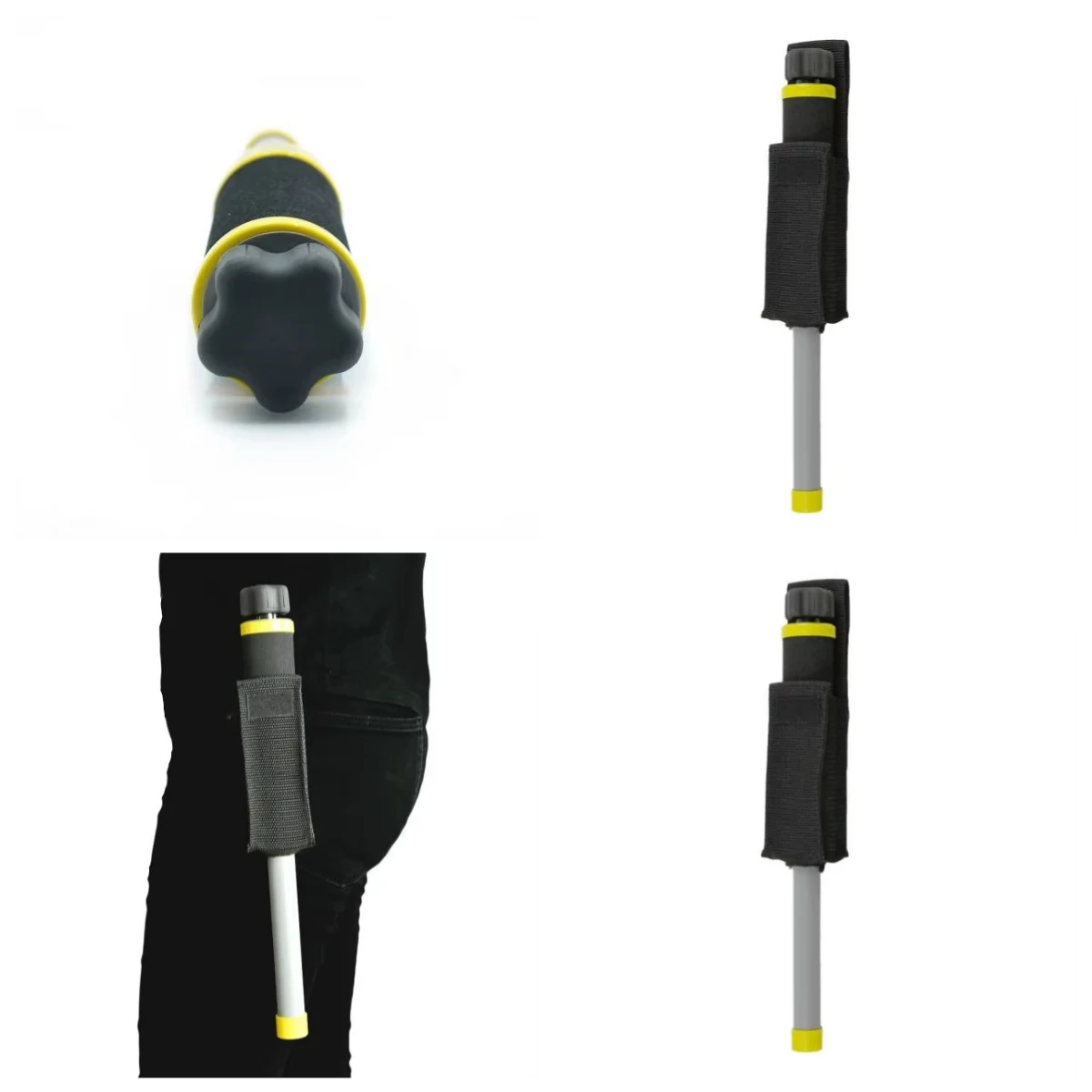 Waterproof Handheld Metal Detector Pinpoint Function for Underwater Treasure Hunting