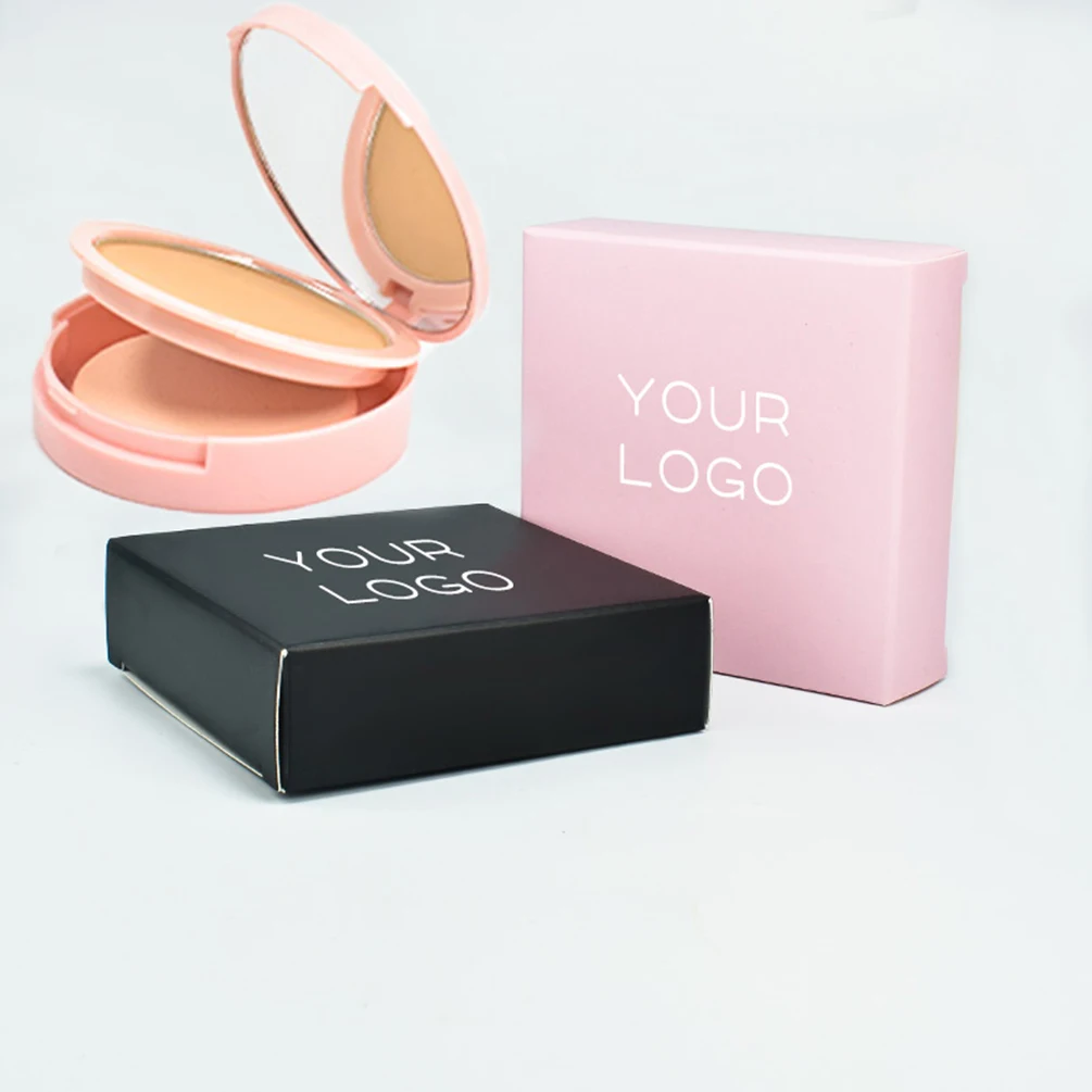 

Частная марка, 8-цветный, 2-слойный консилер, прессованная пудра, индивидуальный логотип, не выцветает, яркая натуральная кожа, круглая розовая коробка для макияжа, оптовая продажа