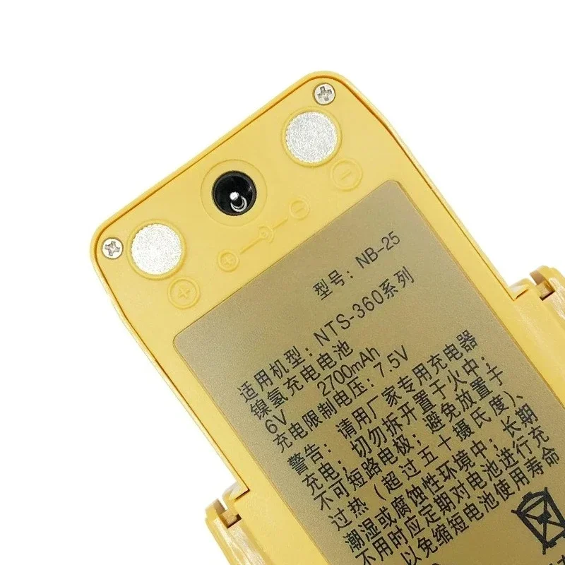 NB-25 6 فولت 2700 مللي أمبير بطارية قابلة للشحن لجنوب NTS-360 NTS-360R NTS-365R إجمالي محطة مسح بطارية NIMH