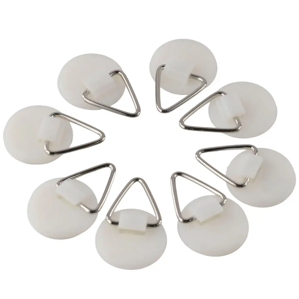 60 Pcs Without Nails Vertical Adhesive Plastic Picture Hangers Photo Frame Hangers Plate Holders Plate Hanger