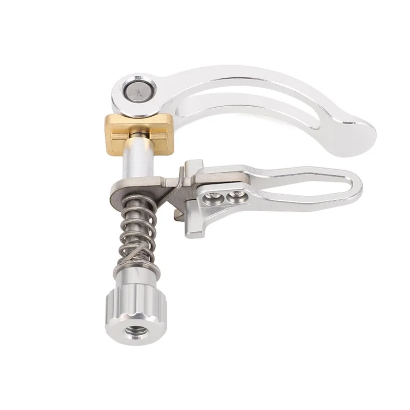 

Quick Release Seatpost Clamp Stainless Steel Seatpost Tube Binder Clamp For 3sixty 31.8mm Folding Cycles Silver