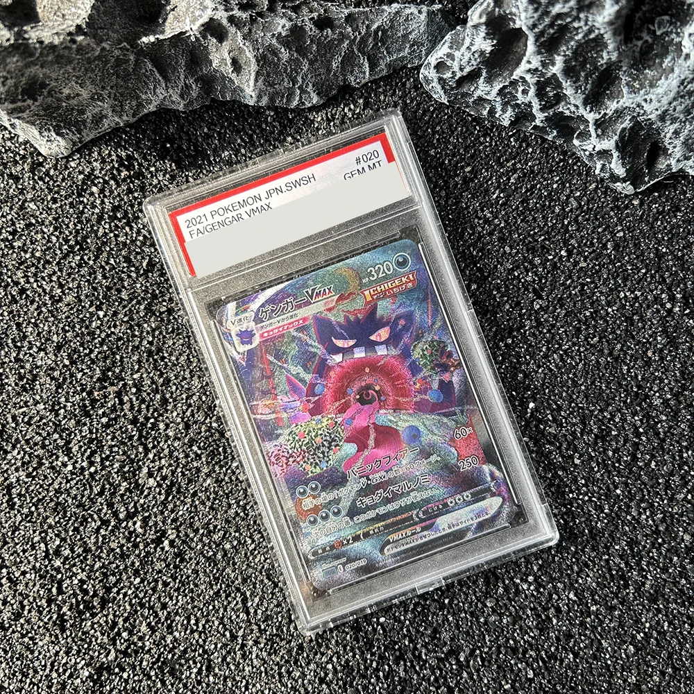 

Коллекционная карта PTCG Gengar Ex Rating, японская версия, самодельная работа, хобби, сбор флэш-игр, аниме-карты, подарки для друзей