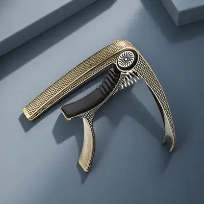 

Professional Metal Capo For Ukulele Durable Stable Pressure High Elastic Spring Guitar Accessory Tone Modified Clamp Portable