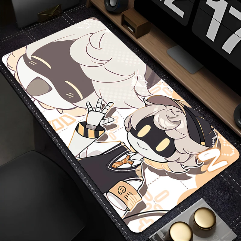 Muismat Anime Muismat Gaming Accessoires Kantoor Toetsenbord Pad Grote Bureaumat PC M-murder Uzi N V J Drones Rubber Uitgebreide Pad