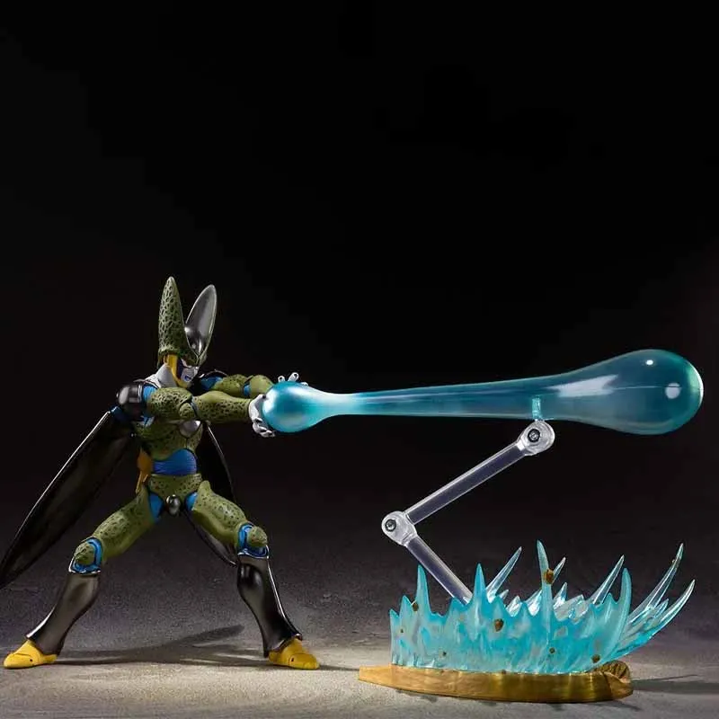 

100% Bandai Original SHF DRAGON BALL All forms of Cell PERFECT CELL Anime Action Figures Toys Collectibles Decorative Items
