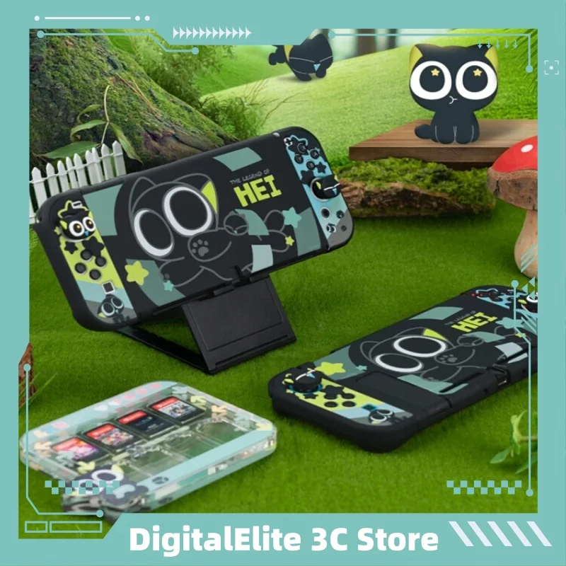 

Authentic Oled Hardshell Protective Case Portable Anti-Fall Game Cartridge Storage Box Cartoon Accessories Collaborative Edition