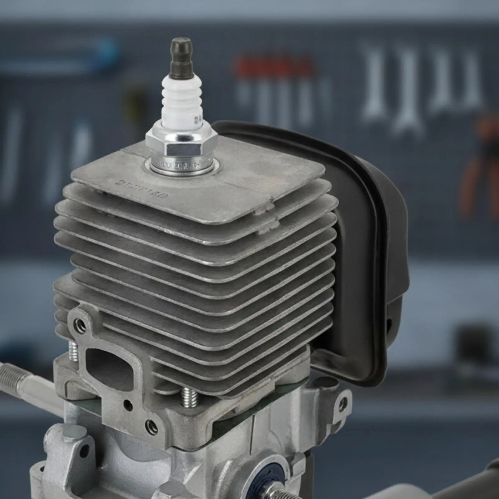Metal Alloy Engine Assembly for FS38 FS45 FS55 Trimmer with Finned Cylinder Cooling Design