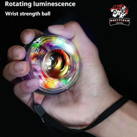 Wristball Glowing Gyroscope Gyro Ball Training Centrifugal Force  Wrist Muscle Relaxation  Arm Fitness Equipment