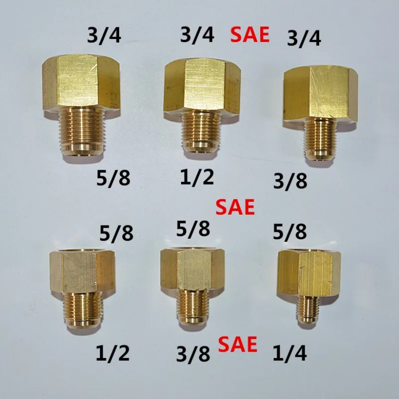 Yorkling, Macwell, dedicated variable diameter air conditioning valve adapter(10PCS)