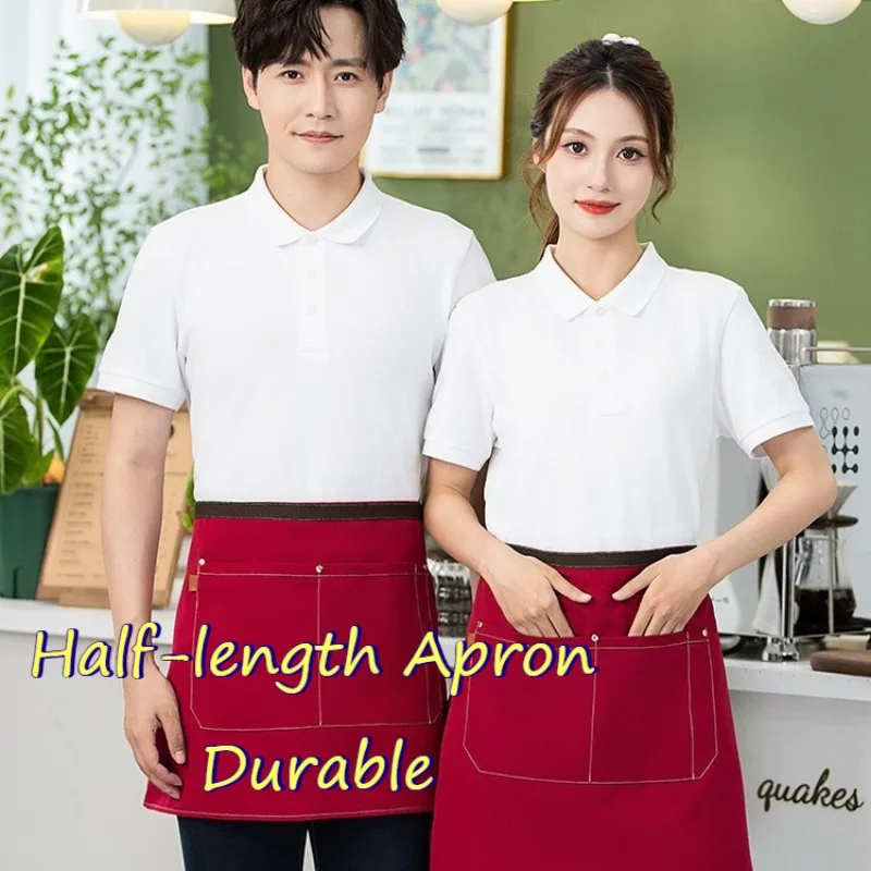 

Фартуки-полупеньюары для кухни и ресторана: грязеотталкивающие, износостойкие, моющиеся, портативные, складные, удобные, для взрослых