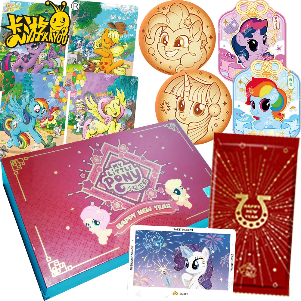 

Original KAYOU My Little Pony Collection Cards Winter Hot Spring Leisurely Theme Twilight Sparkle Exquisite Character Cards Gift
