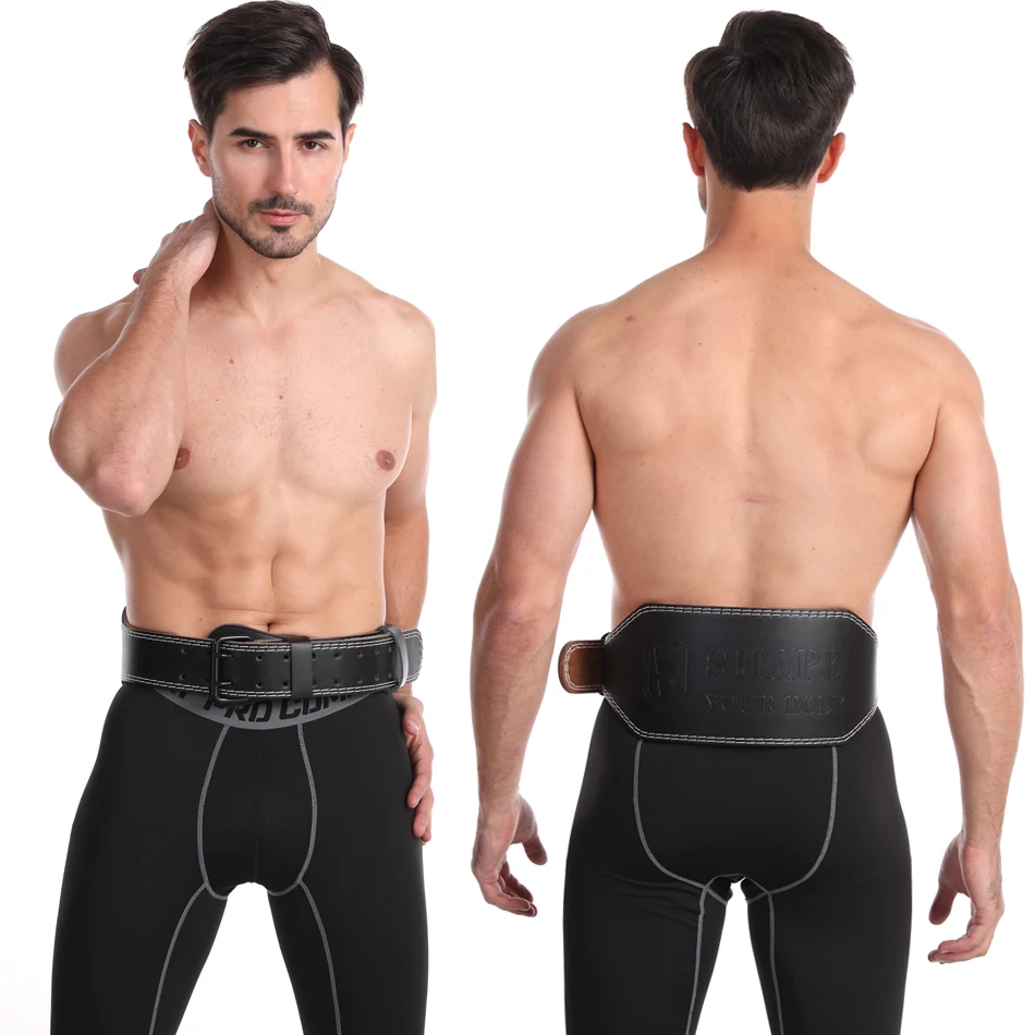 Halterofilismo Fitness Cinto para Agachamento, cintos, treinamento com haltere, musculação lombar Brace Protector, fivela, halterofilismo