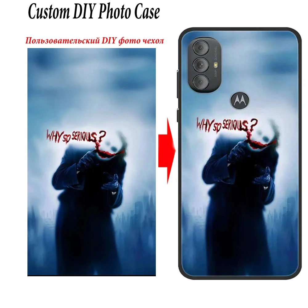 Customized Phone Cases For Motorola Moto G 5G G Stylus Power 2022 2023 Pure One 5G ACE Action Macro Vision TPU Cover DIY Photo