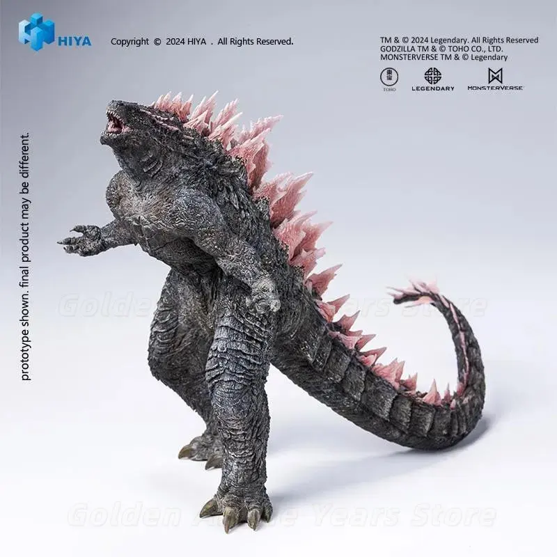 【En stock】HIYA SSG0420 Godzilla X Kong The New Empire Evolved Godzilla Statue de style américain, cadeau et objet de collection