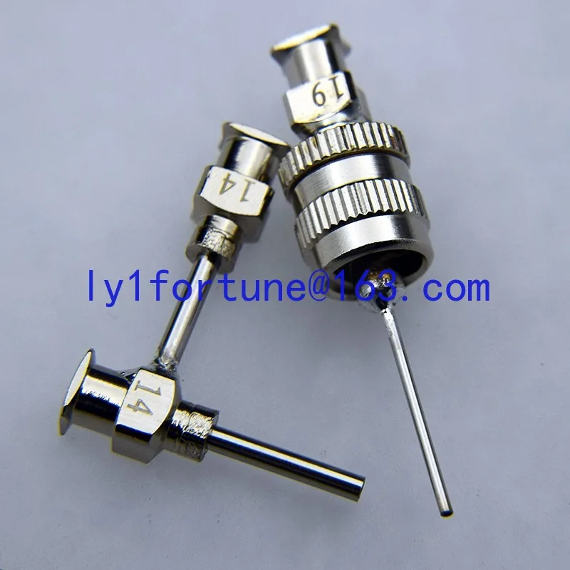 Coaxial needle Detachable 3D printing needle electrospinning metal needle tip putum core hollow fiber