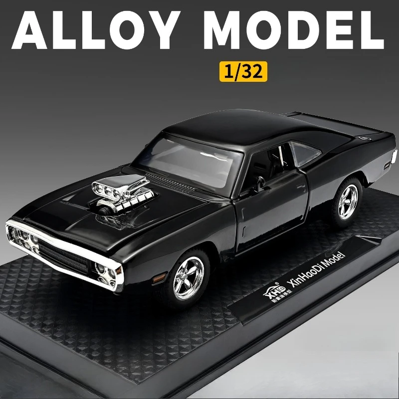 

1:32 Charger Sports Car Alloy Model Car Toy Diecasts Casting Sound and Light Car Toys Vehicle Gift