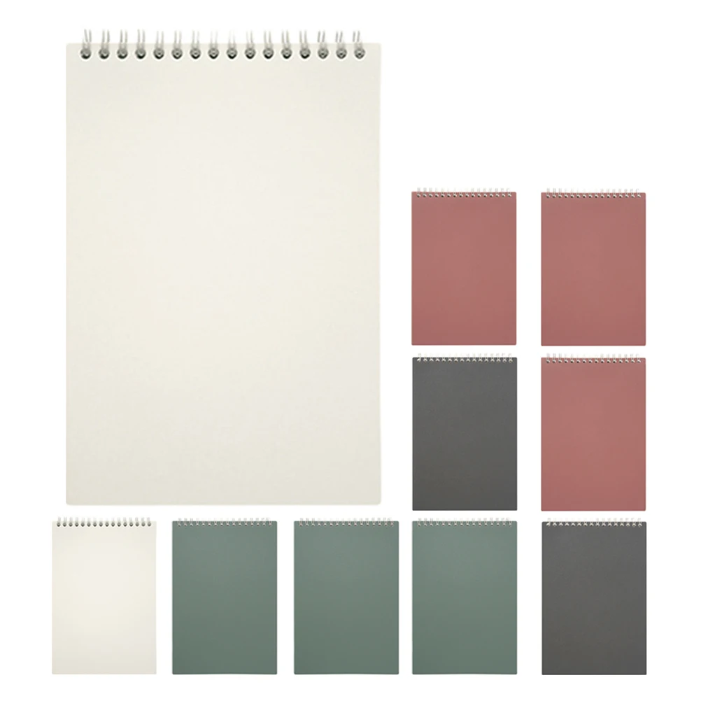 10 قطع من دفاتر الملاحظات مقاس A5، صفحات مبطنة، مجلة الأعمال، مستلزمات الكلية للأطفال، مكتب المدرسة، استخدام الحجم المحمول