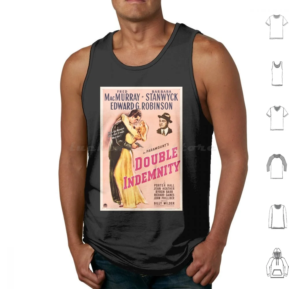 سترة علوية بدون أكمام من فيلم عتيق من Idemnity مزدوجة بدون أكمام بيلي ويلدر 1944 سينما فيلم فيلم كلاسيكي عتيق