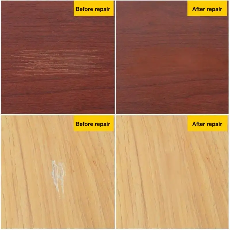 Wood Furniture Refinishing Paste Wood Floor Table Door Cabinet Scratch Fast Remover Repair Paint 27 Colors Wax For Furniture 25g