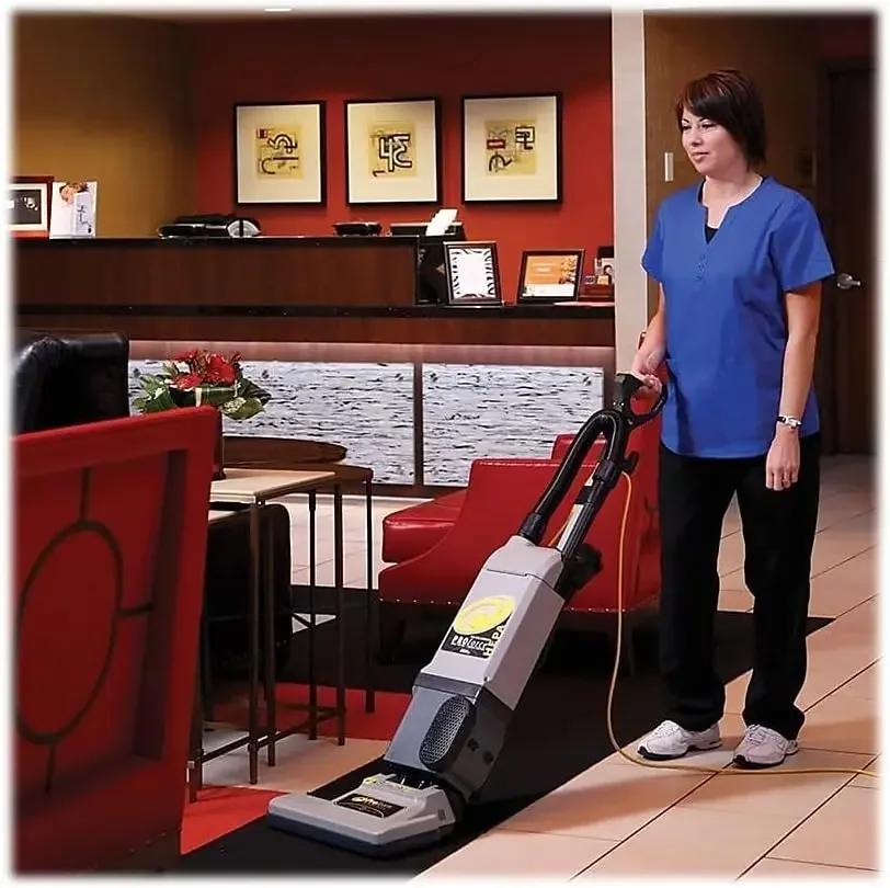 مكنسة كهربائية مستقيمة مع أكياس ProForce 1500XP مع ترشيح وسائط HEPA، مكنسة كهربائية تستقيم تجارية مع أدوات على اللوحة،