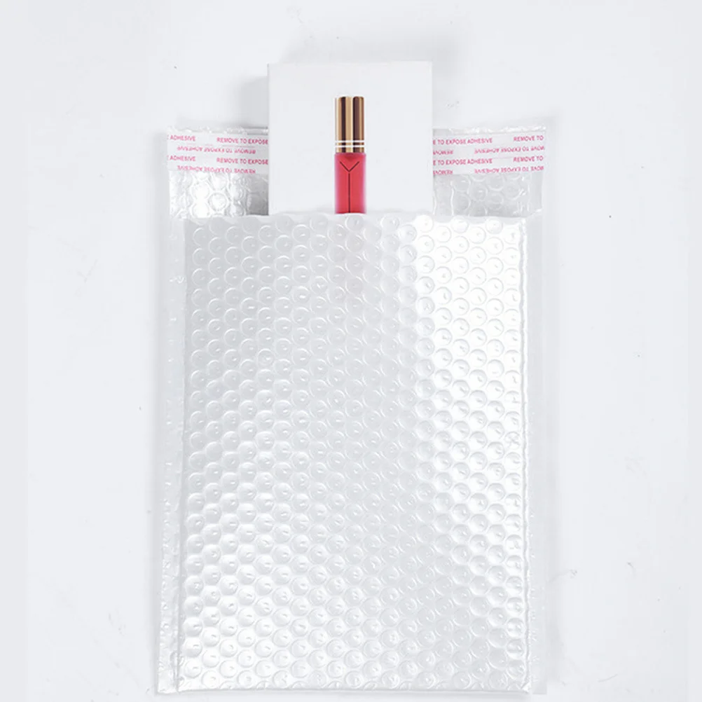 50 stuks parelfilm bubble mailers waterdichte gewatteerde enveloppen zelfklevende mailerszakken voor verpakking