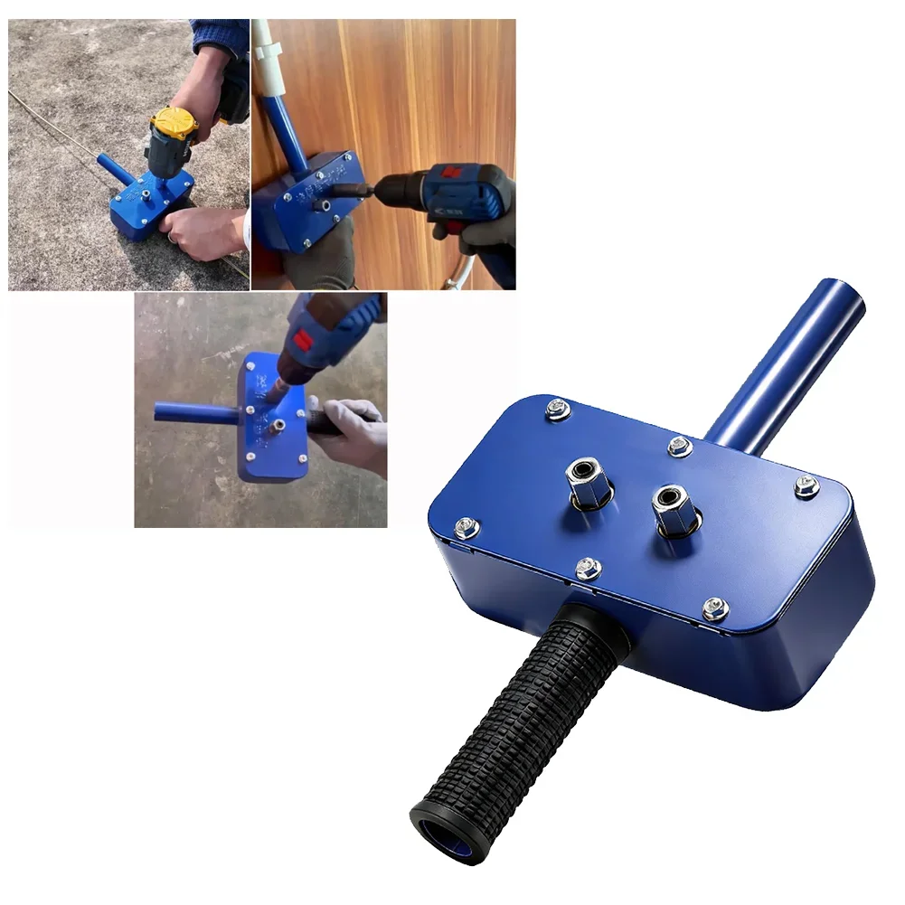 Professional Electrician Threading Tool Versatile Drill Cable Puller Quick Wiring In Angled Tubes Electrician Threading