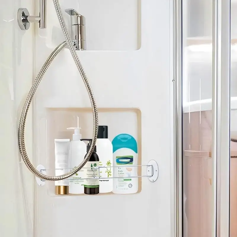 M76E Yacht- und Badezimmer-Duschregal für kleine Wandaufbewahrung – Detail 8