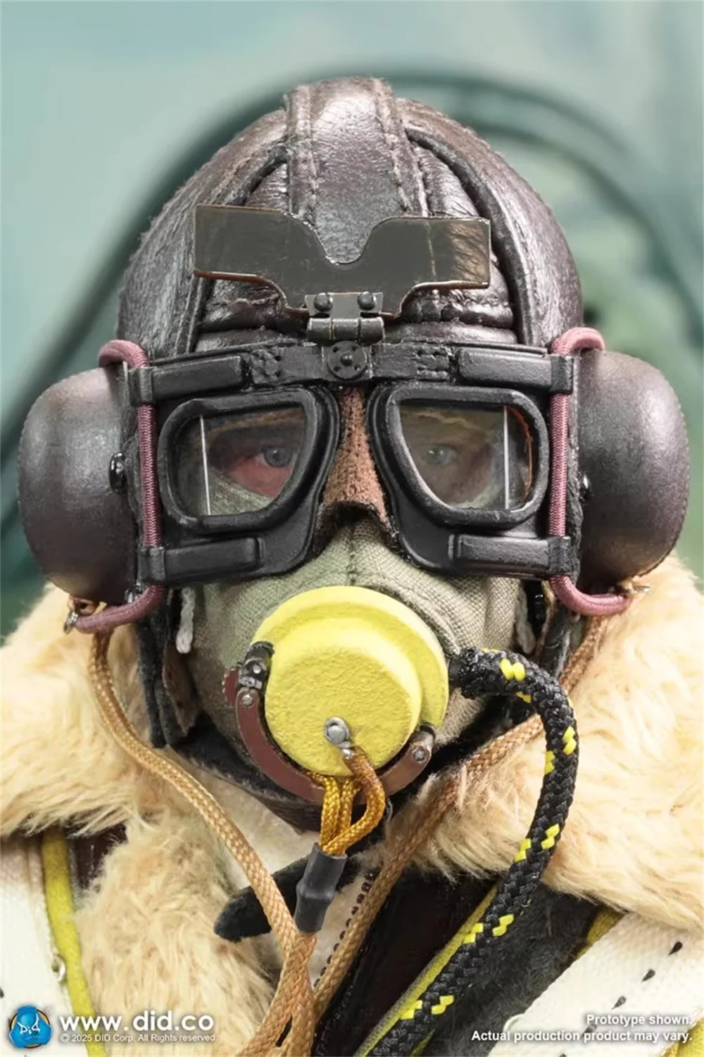 1/6th DID K80187 The British Soldier Doll Tom Man Air Goggle Mask Life Jacket Toys Model Not Real For 12" Figure Doll Collect