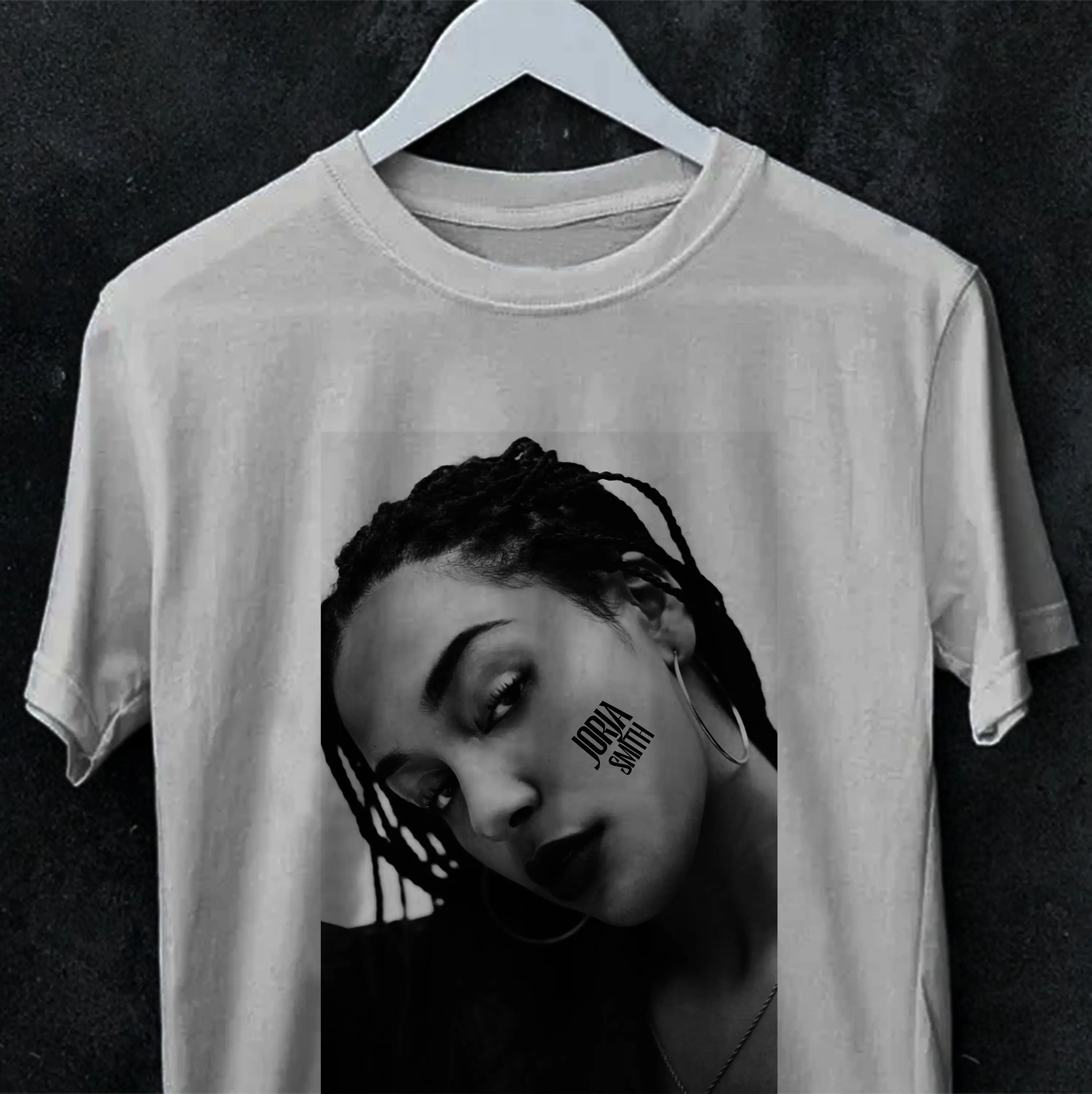 intage Jorja Smith T Shirt Singer Cotton SweaT For Man Woman Best Funny Hip hop 1