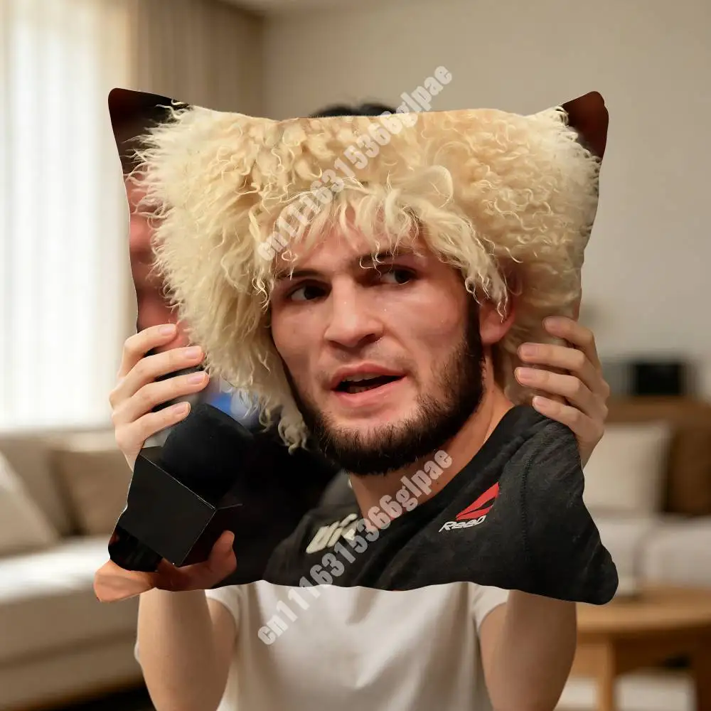 K-Khabib Nurmagomedov The Eagle Boxer Printed Pillow Cover Sofa Couch Student Apartment Homestay Leisure Area