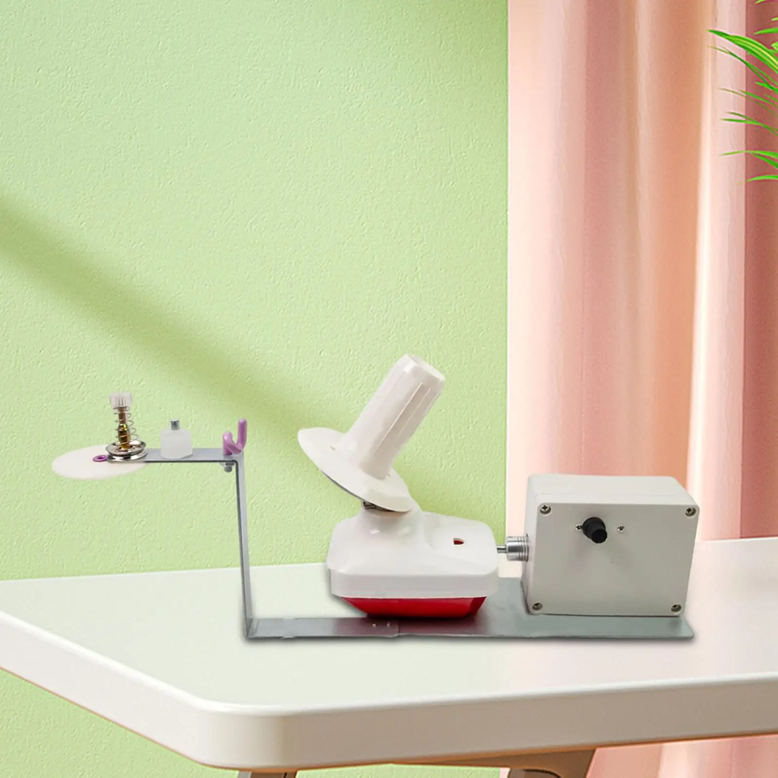 

Yarn Wool Winding Machine DIY Tabletop Sturdy Electric Wool Balls Winder