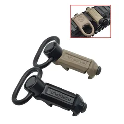Metal Buckle QD Sling Swivel 20mm Picatinny Rail Mount Base Quick Detach Rail Mount for Mlok Railgun Accessories