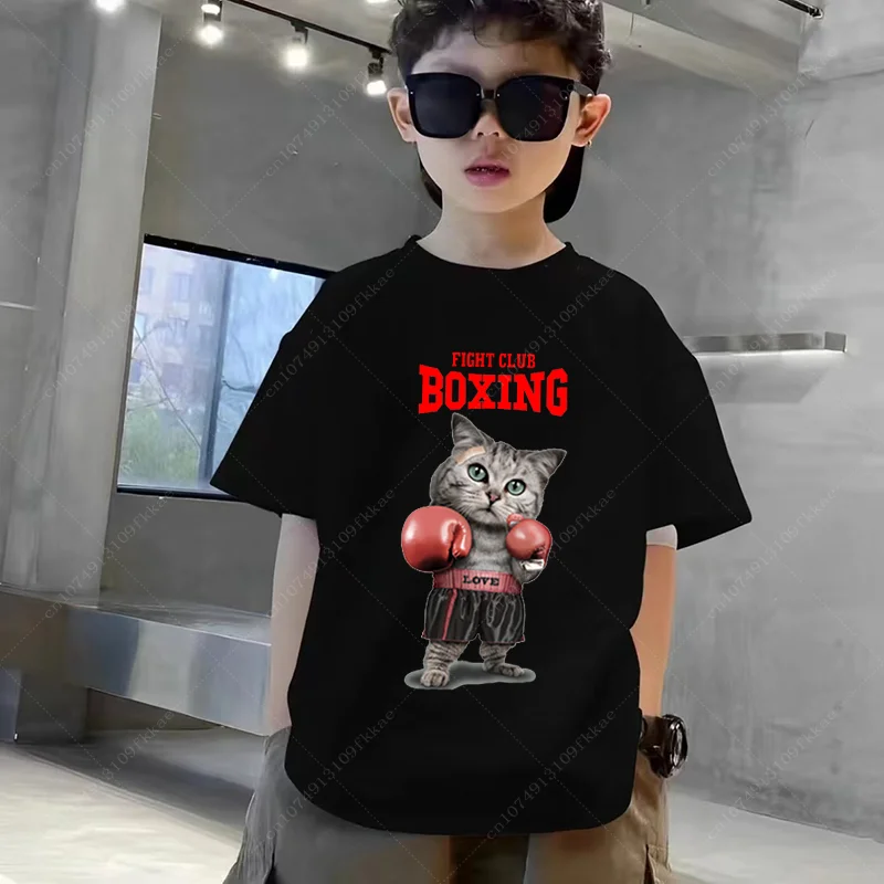 

Лимитированная Мода 2024, Детская Хлопковая футболка для девочек и мальчиков, футболка с мультяшным аниме для малышей, топы, летняя детская одежда, подарок, топы унисекс