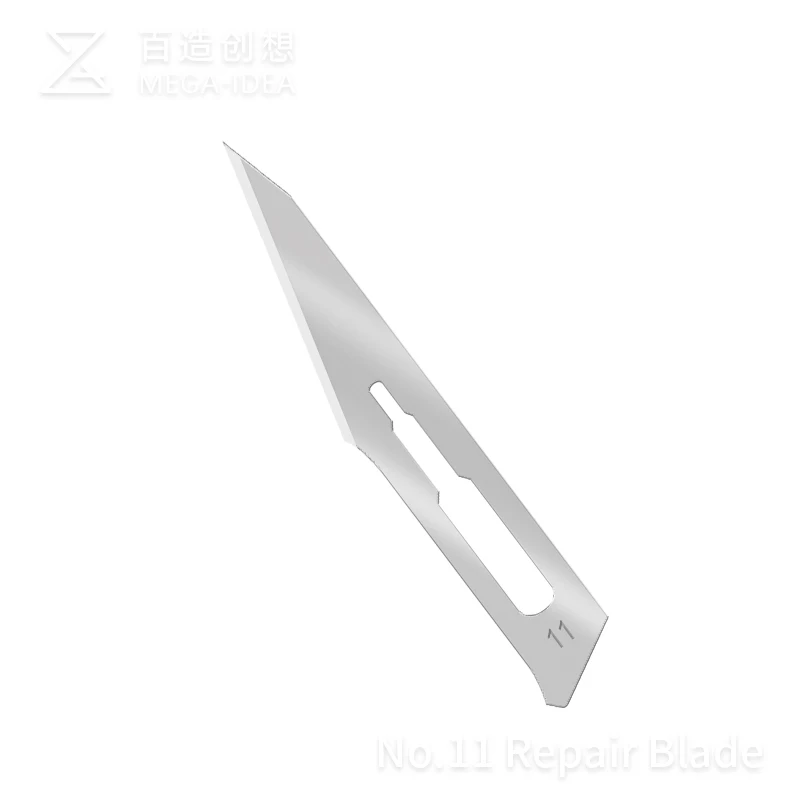 Qianli Mega-idea No. 11 Repair Blade 10pcs  IC Chip BGA Motherboard Repair Knife Maintenance Glue Disassemble Phone Rework Tools