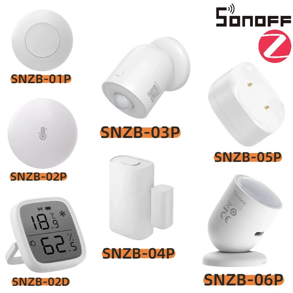 SONOFF 04P ZigBee Pro/Bridge-P SNZB-03P ESP32 Gateway Wi-Fi ZigBee Dual-protocol Local Smart Scene via eWeLink Alexa Google