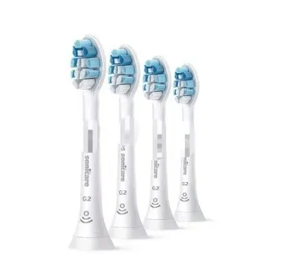 For Philips HX9034/65 Sonicare G2 4 PCS Toothbrush Heads Replacement Toothbrush Heads Toothbrush Brush Head White