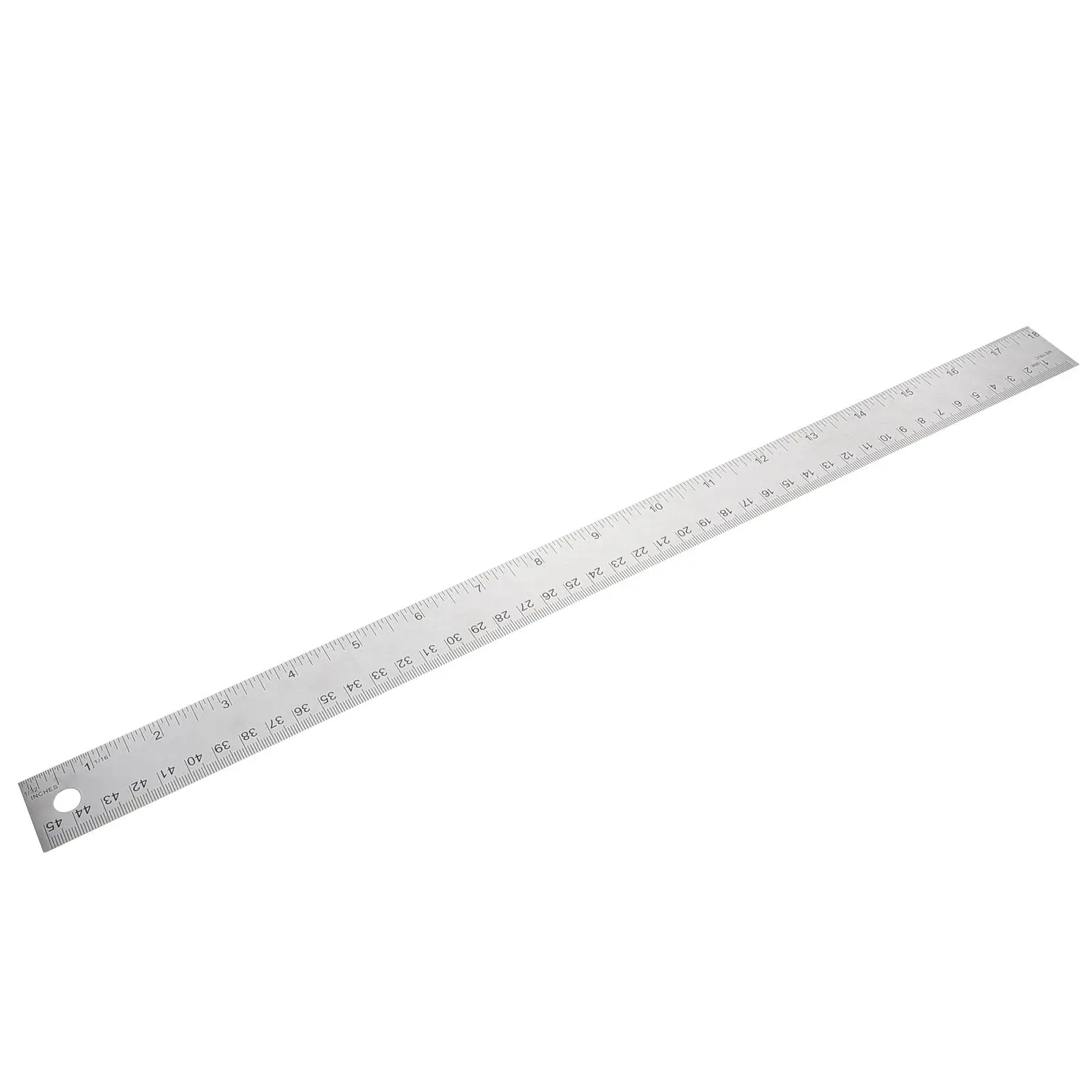Cork Ruler 45cm Soft Metal Rulers Smooth Ideal for Kids Students Office Use Stainless Steel Woodworking