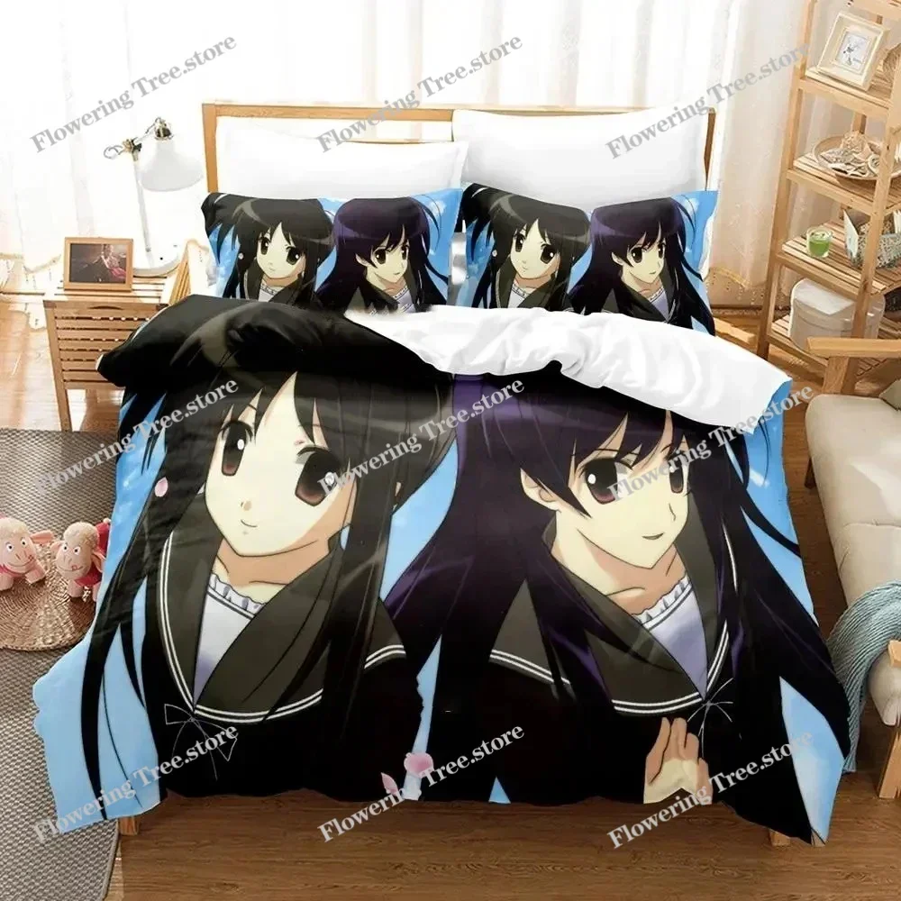 

3D Print Anime Myself Yourself Bedding Set Duvet Cover Bed Set Quilt Cover Pillowcase Comforter king Queen Size Boys Adult029
