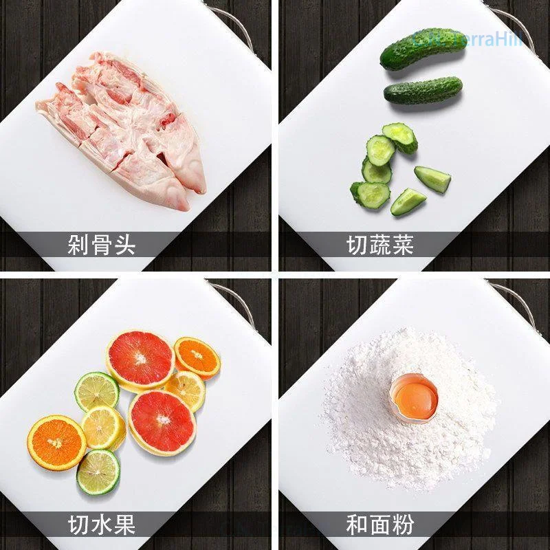 Japanese Style Extra Thick Double-Sided Cutting Board, Antibacterial Anti-Mold Food-Grade, for Kitchen, Vegetables and Fruits