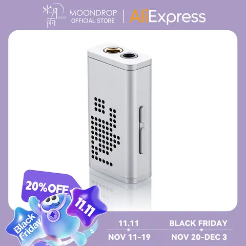 MOONDROP DAWN Pro Portable USB DAC Amplifier 32bit/384KHZ DSD256 Dual CS43131