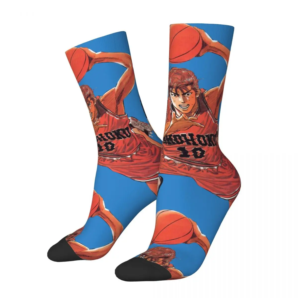 

Happy Funny Bootleg Vintage Classic Men's Socks Vintage Harajuku Slamdunk Hip Hop Novelty Seamless Crew Crazy Sock Gift Printed