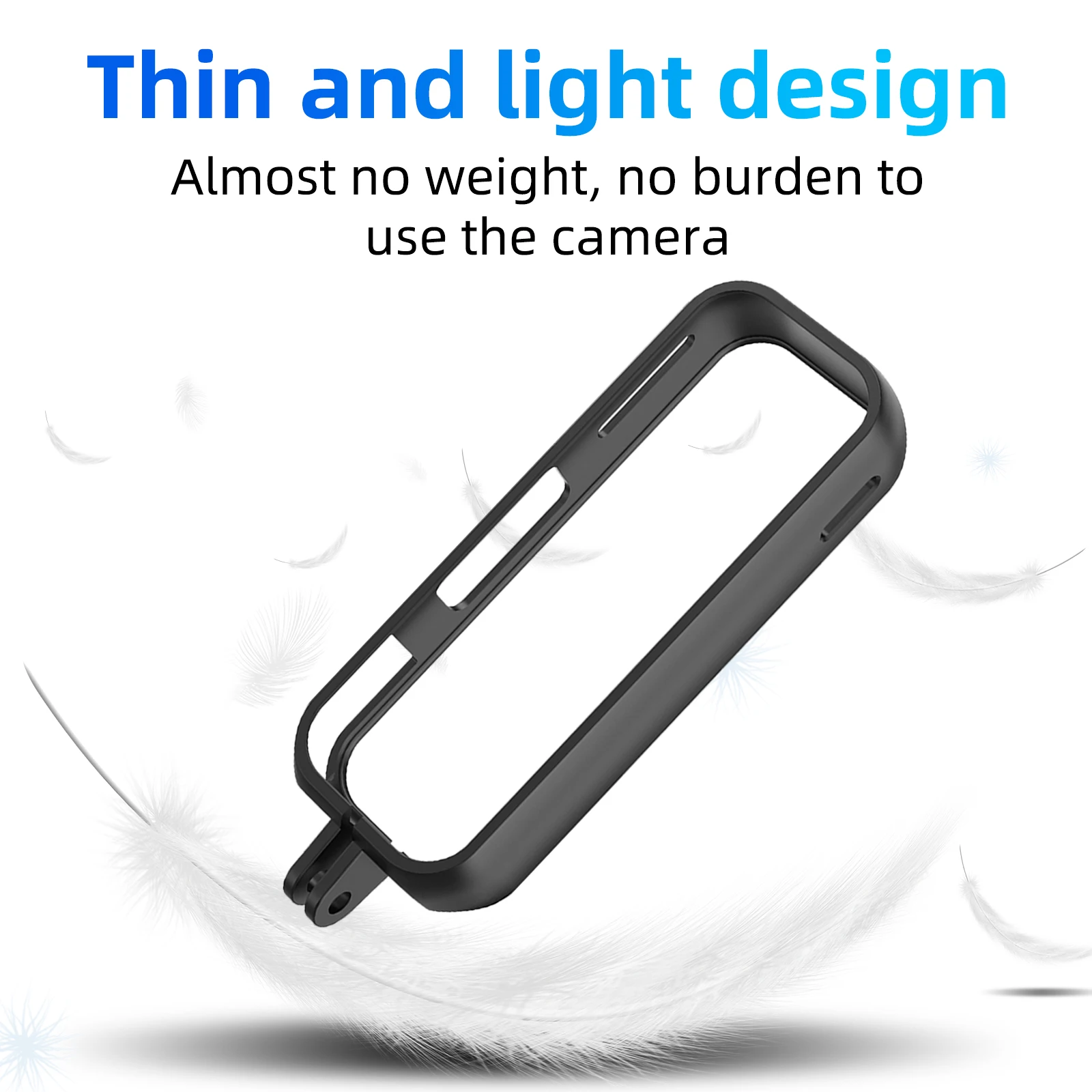 Custodia protettiva antiurto per Insta360 X5, telaio panoramico in plastica resistente per bordo fotocamera