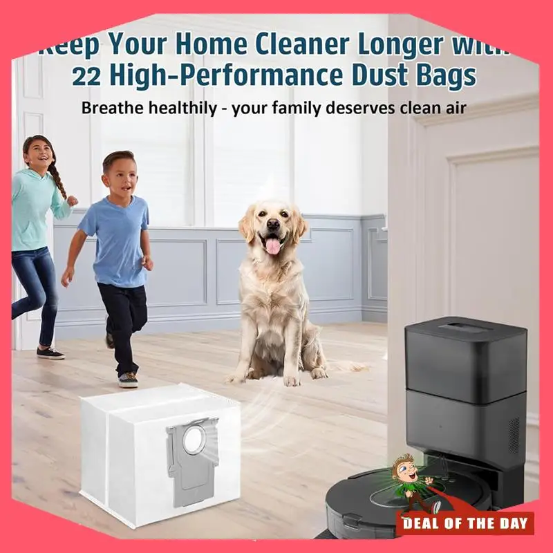 24-Hour Delivery Dust Bags For Roborock Q5+ , Q5 Pro+ , Q5 Duoroller+ , Q5 Max+ Plus, Q7+ , Q7 Max+ , Q8 Max+ , S8 Pro Ultra, Q1