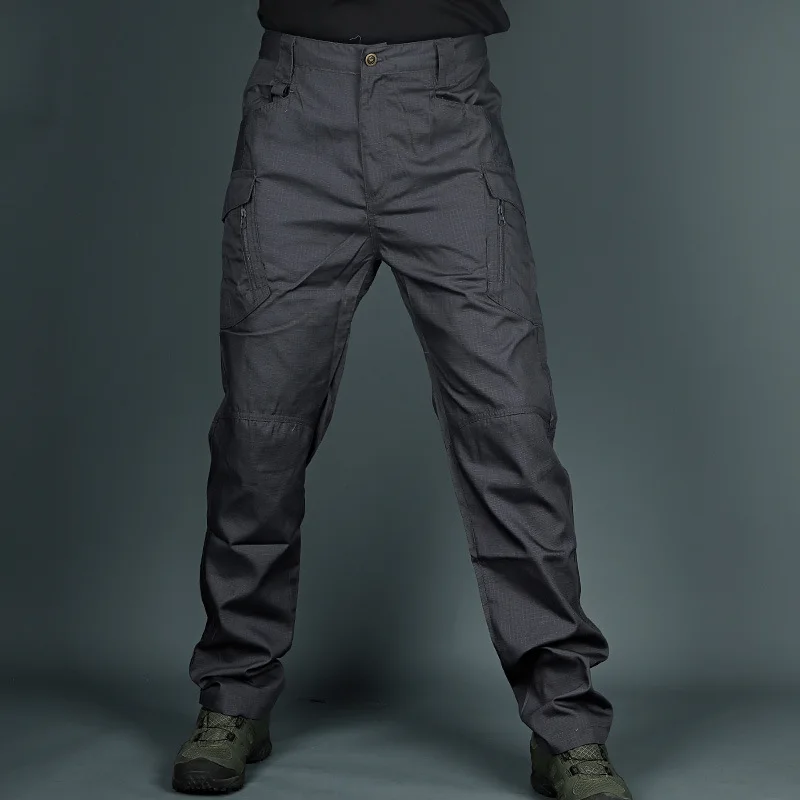 Abbigliamento da lavoro tattico da uomo multitasche per tutte le stagioni per escursioni all'aperto Pantaloni da allenamento mimetici resistenti all'usura e ai graffi