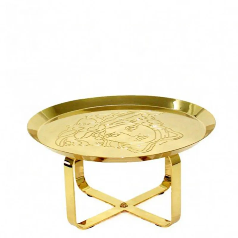 

Electroplated bright gold mirror stainless steel edge, modern simple and advanced corner