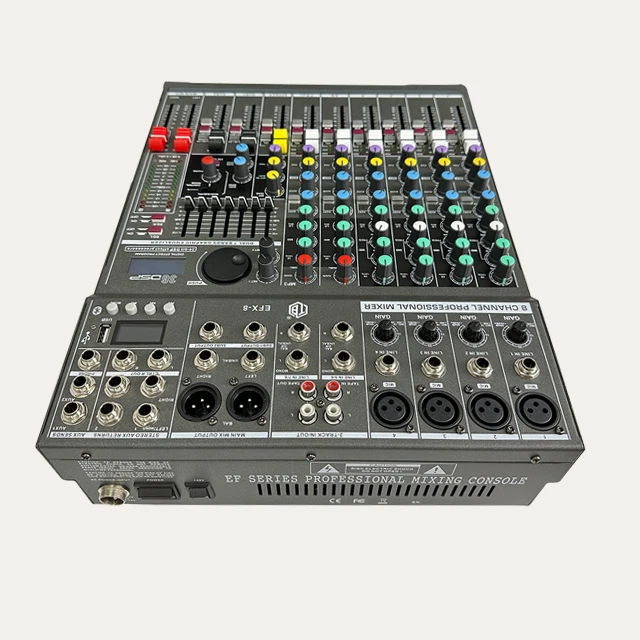 Dj Controller Console Digital Professional Karaoke Mixer Amplifier Sound Audio System Miniature Audio Mixer