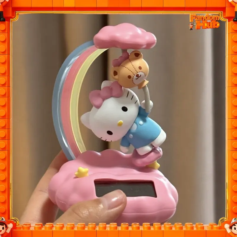 

Genuine Sanrio Blind Box Hello Kitty Kuromi Balloon Travel Series Swing Trendy Collectible Aciton Model Toy Gift