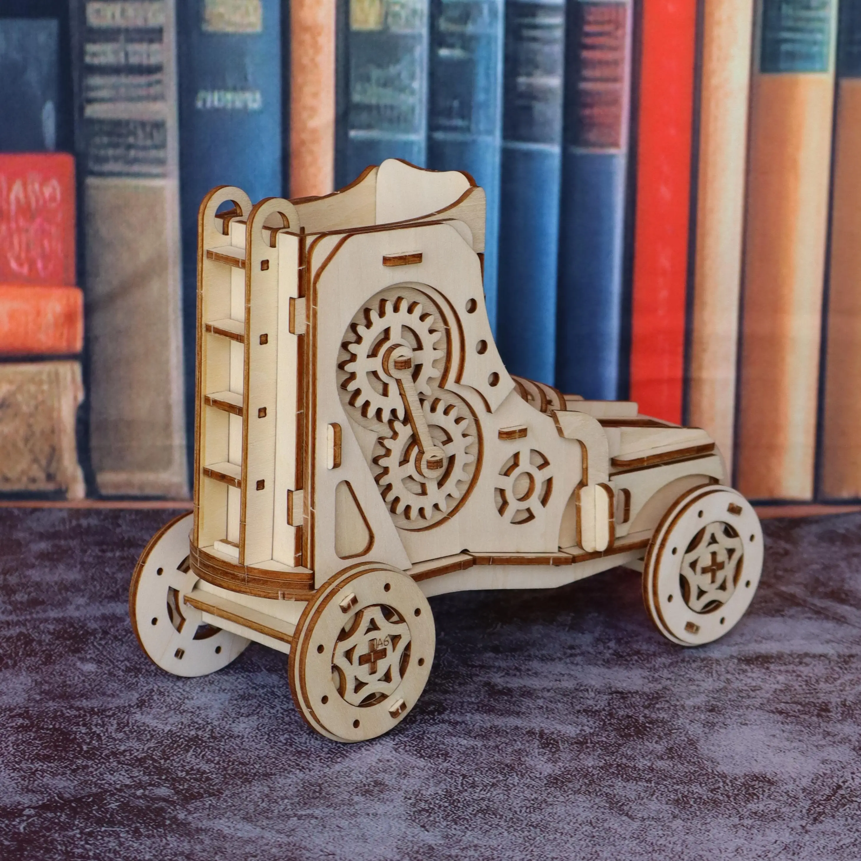 ألعاب ألغاز خشبية ثلاثية الأبعاد مناسبة للبالغين، نماذج تجميع لمجموعات الأحذية والسيارة، كتلة بناء تجميع خشبية ذاتية الصنع